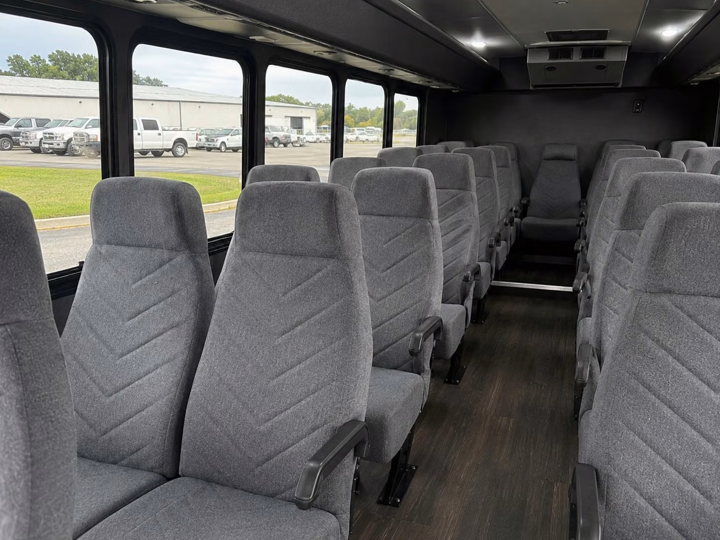 20 passenger minibus inside