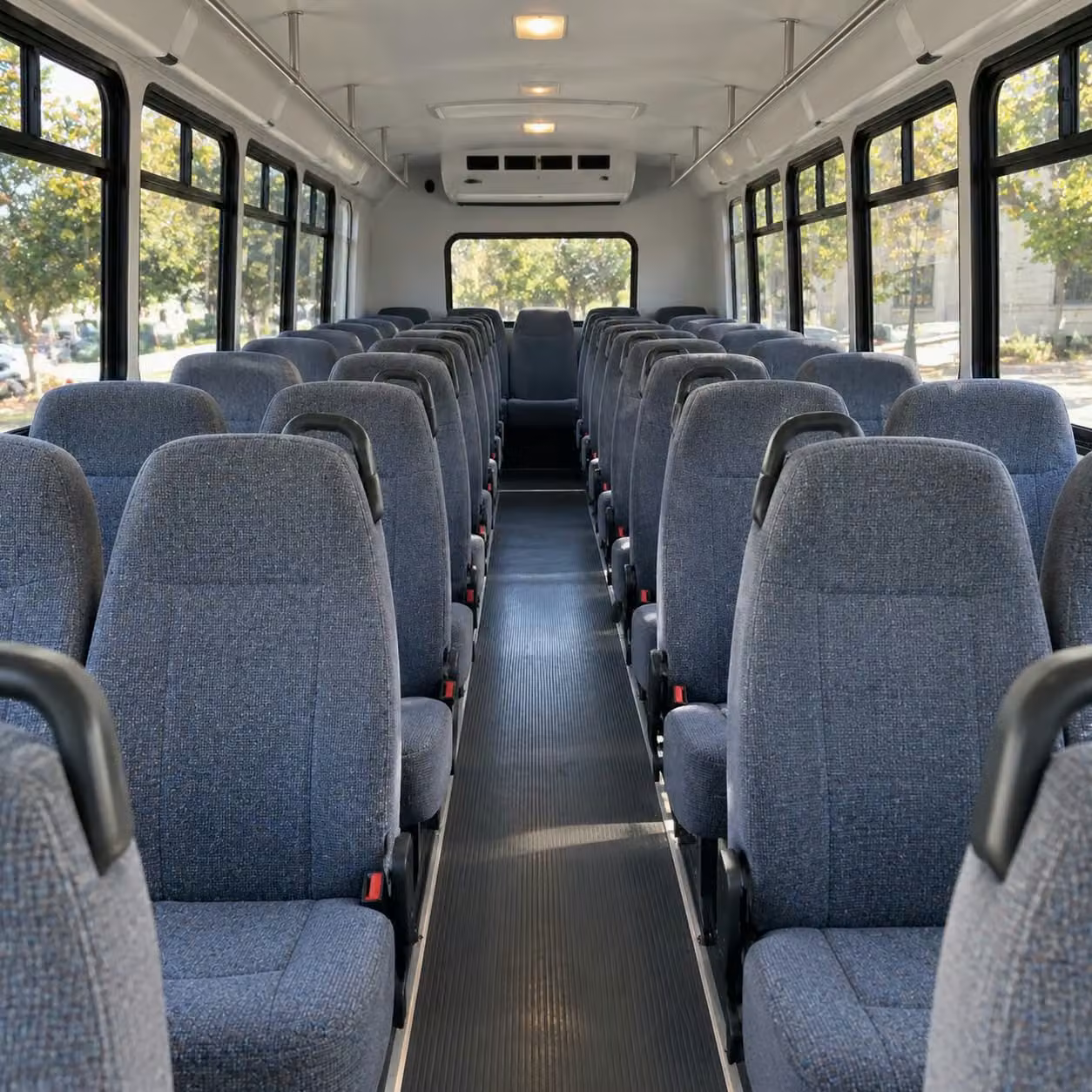 35 passenger minibus inside